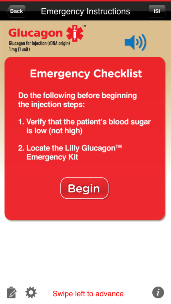 glucagon emergency procedures