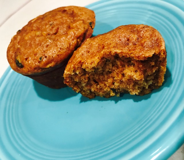 Pumpkin Zucchini Muffins